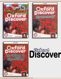 Oxford discover 1 + grammar + Writing and Spelling + CD پک کامل اکسفورد دیسکاوری 1
