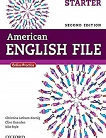 کتاب امریکن انگلیش فایل استارتر ویرایش دوم American English File Starter 2nd SB+WB+DVD