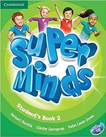 کتاب زبان سوپر مایندز Super Minds 2 (کتاب دانش آموز و کتاب کار و فایل صوتی)