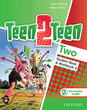 کتاب تین تو تین Teen 2 Teen 2 SB+WB+DVD