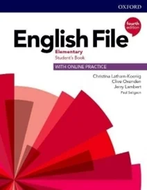 كتاب آموزشی انگلیش فایل المنتری ویرایش چهارم English File Elementary (4th) SB+WB+CD