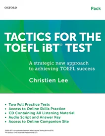 کتاب زبان تکتیکس فور د تافل آی بی تی تست Tactics For the TOEFL iBT Test+Booklet+CD