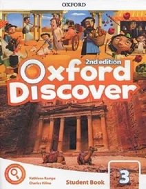 کتاب آموزشی کودکان آکسفورد دیسکاور 3 ویرایش دوم Oxford Discover 3 2nd
