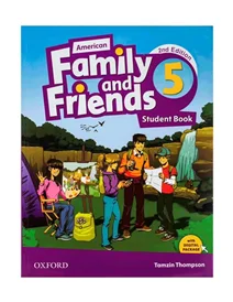 کتاب زبان کودکان آمریکن فمیلی اند فرندز پنج ویرایش دوم American Family and Friends 5 (2nd)+CD