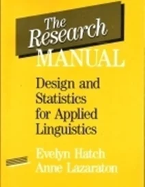 کتاب زبان The Research Manual: Design and Statistics for Applied Linguistics