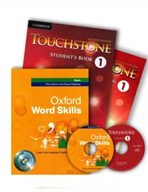 پک کتاب های تاچ استون ۱+ آکسفورد ورد اسکیل بیسیک Touchstone 1+Oxford Word Skills Basic