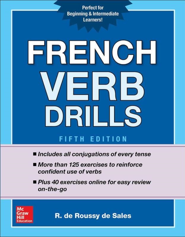 French Verb Drills کتاب افعال فرانسه