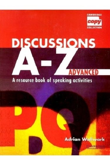 کتاب دیسکاشنز ای زد ادونسد بوک Discussions A-Z Advanced Book and Audio CD