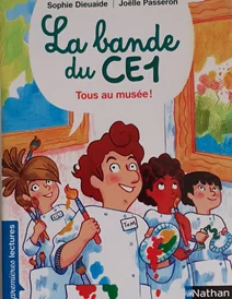 کتاب داستان فرانسه گروه CE1 همه در موزه La bande du CE1