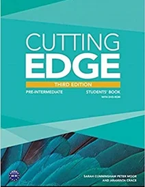 کتاب آموزشی کاتینگ ادج پری اینترمدیت ویرایش سوم Cutting Edge Pre-Intermediate 3rd SB+WB+CD