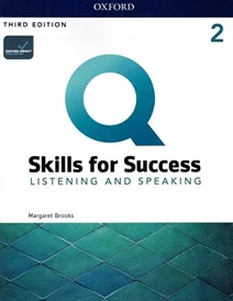 کتاب زبان کیو اسکیلز فور ساکسس Q Skills for Success 2 Listening & Speaking (3rd)+DVD