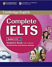کتاب کمبریج انگلیش کامپلیت آیلتس Cambridge English Complete IELTS B2 S+W+CD