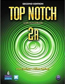 کتاب آموزشی تاپ ناچ 2A ویرایش دوم Top Notch 2A 2nd edition