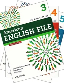 پکیج 3 جلد آخر کتابهای امریکن انگلیش فایل ویرایش دوم American english file 2ND