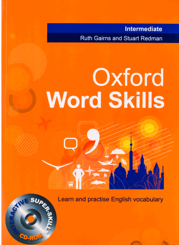 کتاب آکسفورد ورد اسکیلز ویرایش قدیم Oxford Word Skills Intermediate رحلی