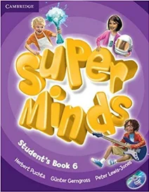 کتاب زبان سوپر مایندز Super Minds 6 (کتاب دانش آموز و کتاب کار و فایل صوتی)
