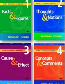 پک کامل کتابهای فکتس اند فیگرز Reading and Vocabulary Development +facts figures+thoughts notions+cause effect+concepts comments+