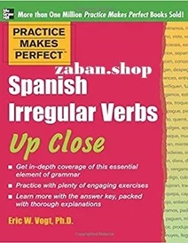 کتاب آموزشی اسپانیایی Spanish Irregular Verbs Up Close