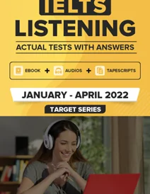 کتاب اکچوال لیسنینگ IELTS Listening Recent Actual Tests (January-April 2022)