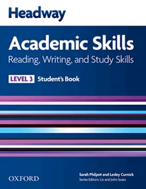 کتاب هدوی آکادمیک اسکیلز 3 ریدینگ و رایتینگ Headway Academic Skills 3 Reading and Writing