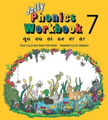 کتاب جولی فونیکز ورک بوکز Jolly Phonics 7 Workbooks