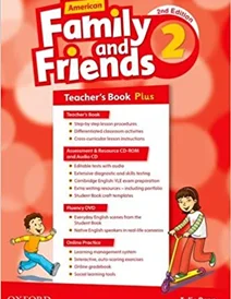 کتاب معلم فمیلی اند فرندز American Family and Friends 2 (2nd) Teachers book+CD