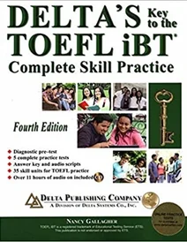 کتاب تافل دلتا ویرایش چهارم Deltas Key to the TOEFL iBT 4th+CD
