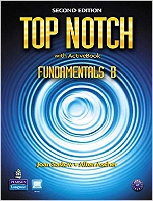 کتاب آموزشی تاپ ناچ فاندامنتال B ویرایش دوم Top Notch Fundamentals B  2nd edition
