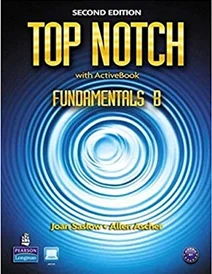 کتاب آموزشی تاپ ناچ فاندامنتال B ویرایش دوم Top Notch Fundamentals B  2nd edition