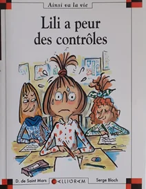 کتاب داستان فرانسه لیلی از کنترل می ترسد lili a peur des controles
