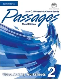 کتاب پسیج 2 ویرایش سوم Passages Level 2 (S.B+W.B+CD) 3rd edition