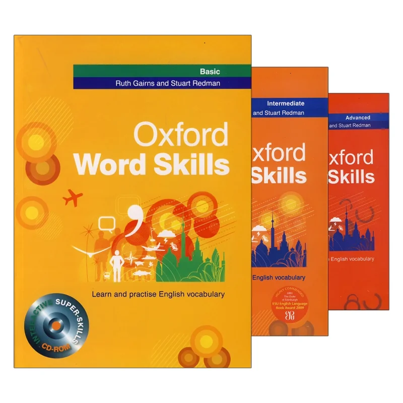مجموعه 3 جلدی آکسفورد ورد اسکیلز Oxford Word Skills {وزیری}