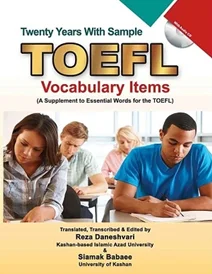 کتاب زبان Twenty Years With Sample TOEFL Vocabulary Items with CD