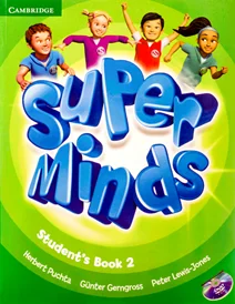 کتاب سوپر مایندز Super Minds 2 SB+WB+CD+DVD