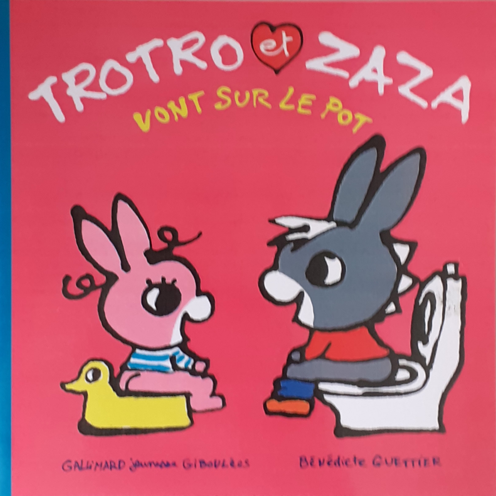 کتاب داستان فرانسه trotro et zaza به پو بروید vont sur le pot
