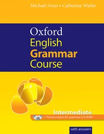کتاب زبان آکسفورد انگلیش گرامر کورس اینترمدیت Oxford English Grammar Course Intermediate