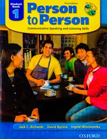 کتاب زبان پرسون تو پرسون یک ویرایش سوم Person to Person 1 (3rd)+CD