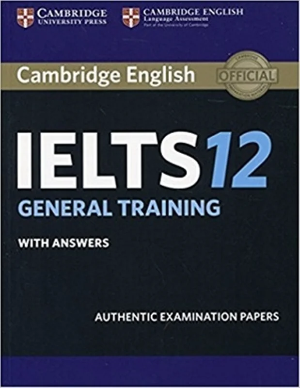 کتاب آیلتس کمبریج 12 جنرال IELTS Cambridge 12 General+CD