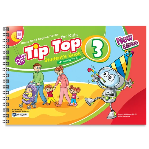 کتاب تیپ تاپ 3  Tip Top 3 Student’s & Activity Book