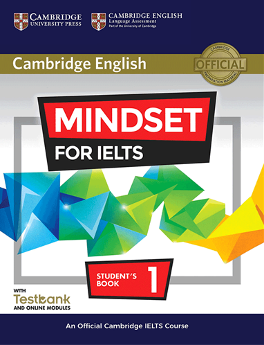 کتاب کمبریج انگلیش مایندست فور آیلتس Cambridge English Mindset For IELTS 1 Student Book+CD