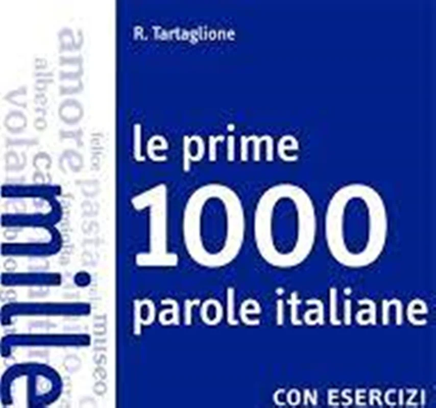 کتاب مهارت مکالمه ایتالیایی Le prime 1000 parole italiane
