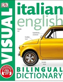 کتاب دیکشنری تصویری ایتالیایی انگلیسی Italian English Bilingual Visual Dictionary