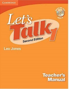 کتاب زبان معلم لتس تاک Lets Talk 1 Teachers Manual Second Edition