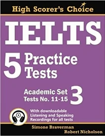 کتاب زبان آیلتس ۵ پرکتیس تستس آکادمیک IELTS 5 Practice Tests, Academic Set 3: Tests No. 11-15