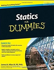 کتاب استتیکس فور دامیز Statics For Dummies