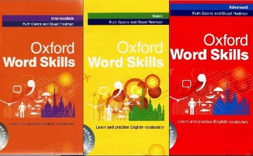 مجموعه 3 جلدی آکسفورد ورد اسکیلز ویرایش قدیم Oxford Word Skills رحلی
