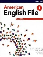 کتاب امریکن انگلیش فایل 1 ويرايش سوم سایز کوچک وزیری : American English File 3rd Edition