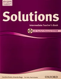 کتاب معلم سولوشنز اینترمدیت ویرایش دوم Solutions Intermediate Teachers Book 2nd
