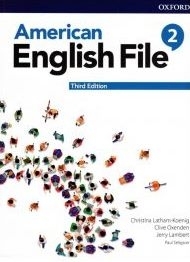 کتاب امریکن انگلیش فایل 2 ويرايش سوم سایز کوچک وزیری : American English File 3rd Edition