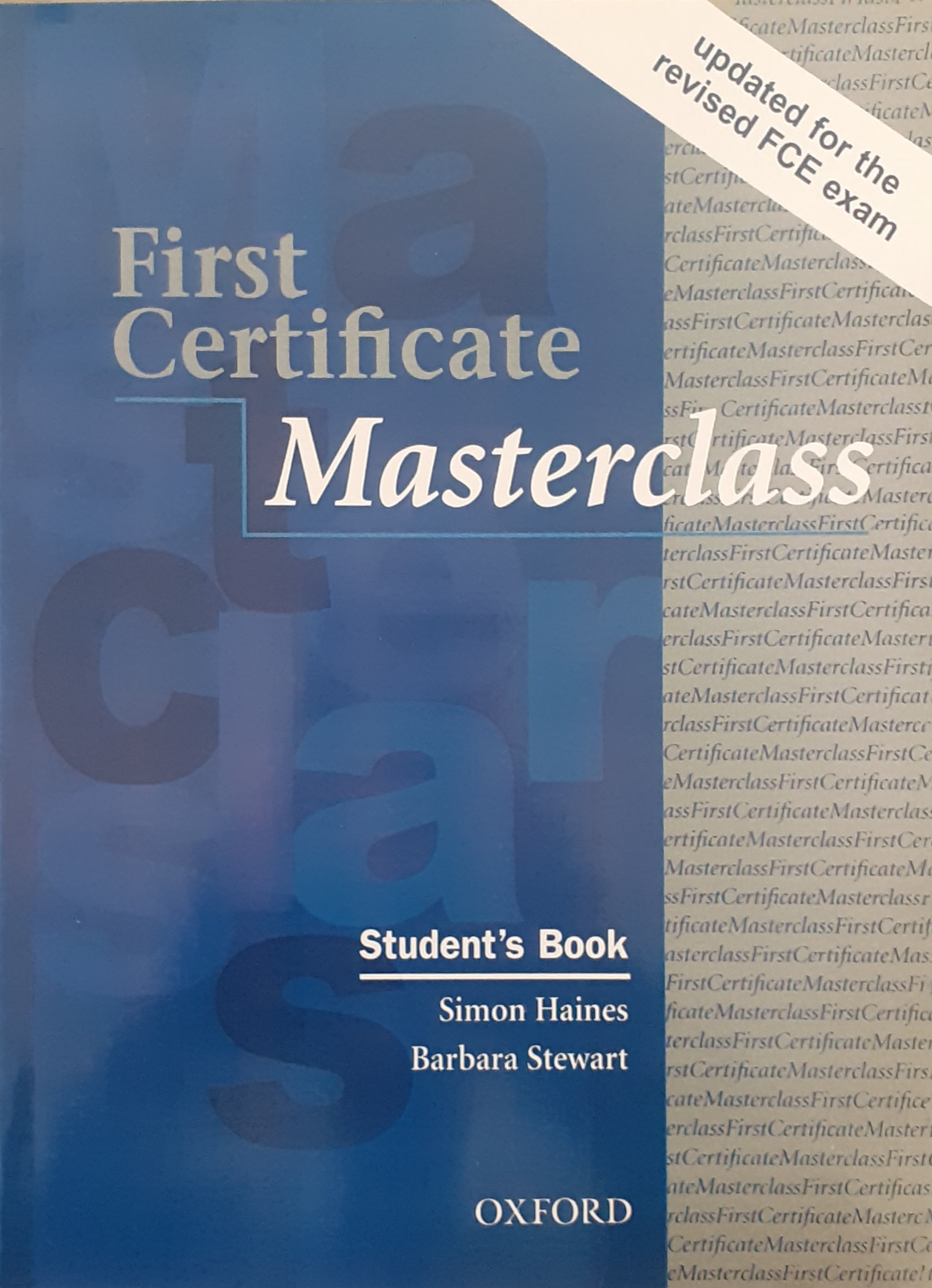 کتاب First Certificate Masterclass